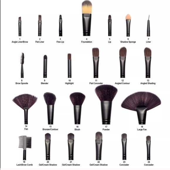 24pcs professional makeup Brushes set - Picture 4 of 4